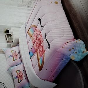 Adasmile A & S Unicorn 3- piece Bedding